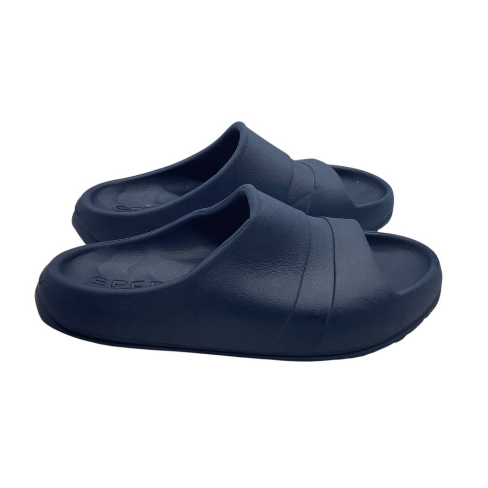 Sperry Navy Blue Float Slide Sandals Women Size 7 Comfortable Stylish